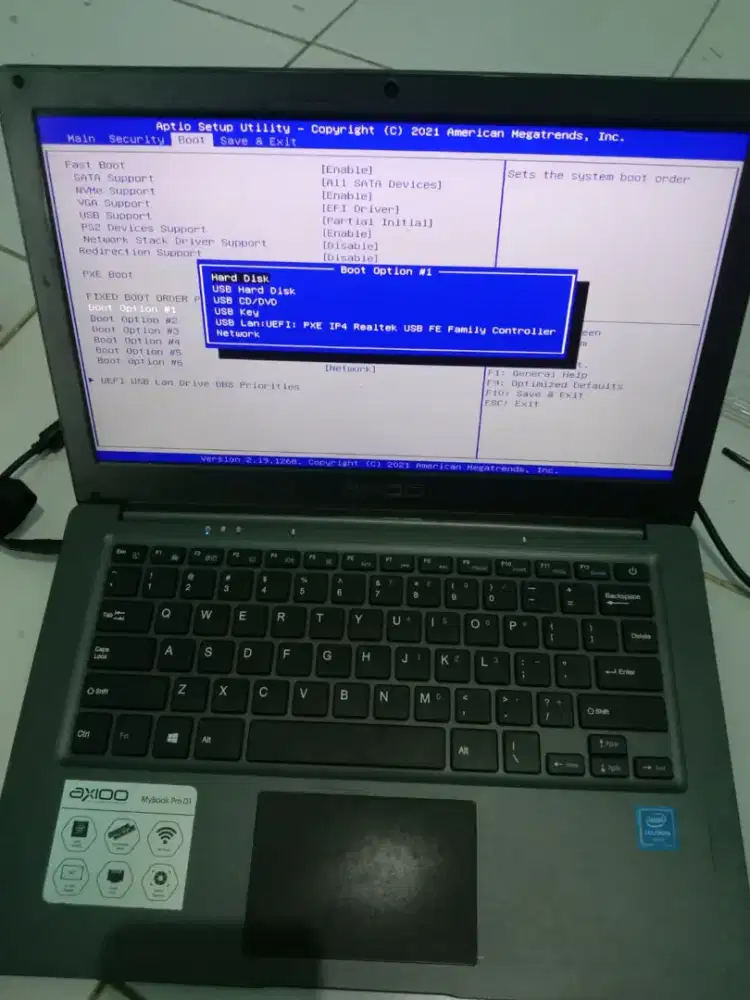 AXIOO MYBOOK PRO D1 RAM 8GB