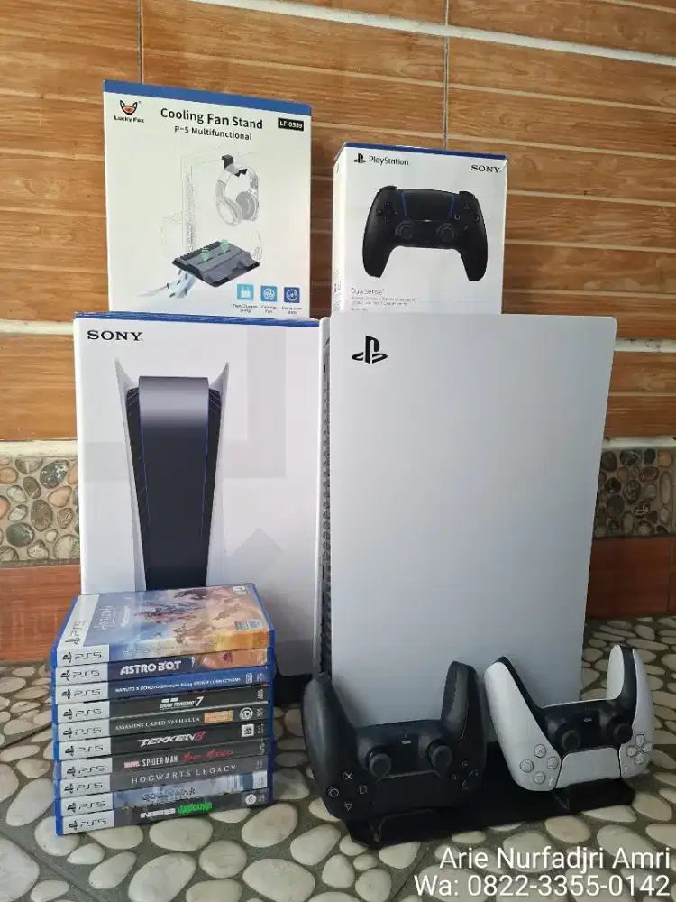 PS5 DISK SSD 825GB RESMI INDO FULLSET BISA TUKER TAMBAH