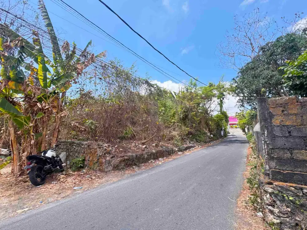 Jual Tanah 4 are/ 400m² Dekat Jl Utama Maya Loka Nusa Dua area Komersil aktive untuk investasi