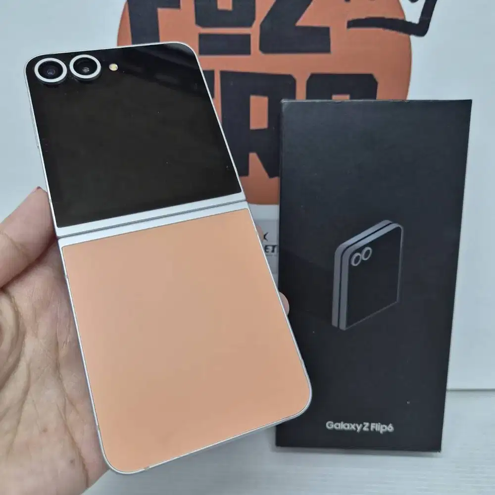 Samsung Galaxy Z Flip 6 12/512GB Exclusive Peach No Minus FULLSET