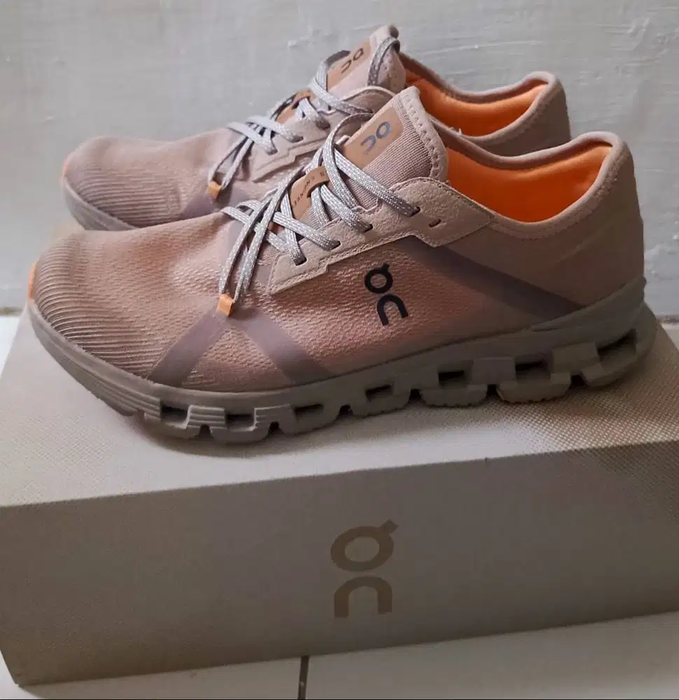 Sepatu Cloud X 4 AD Rosebrown Tangerine - 8,5 / 42