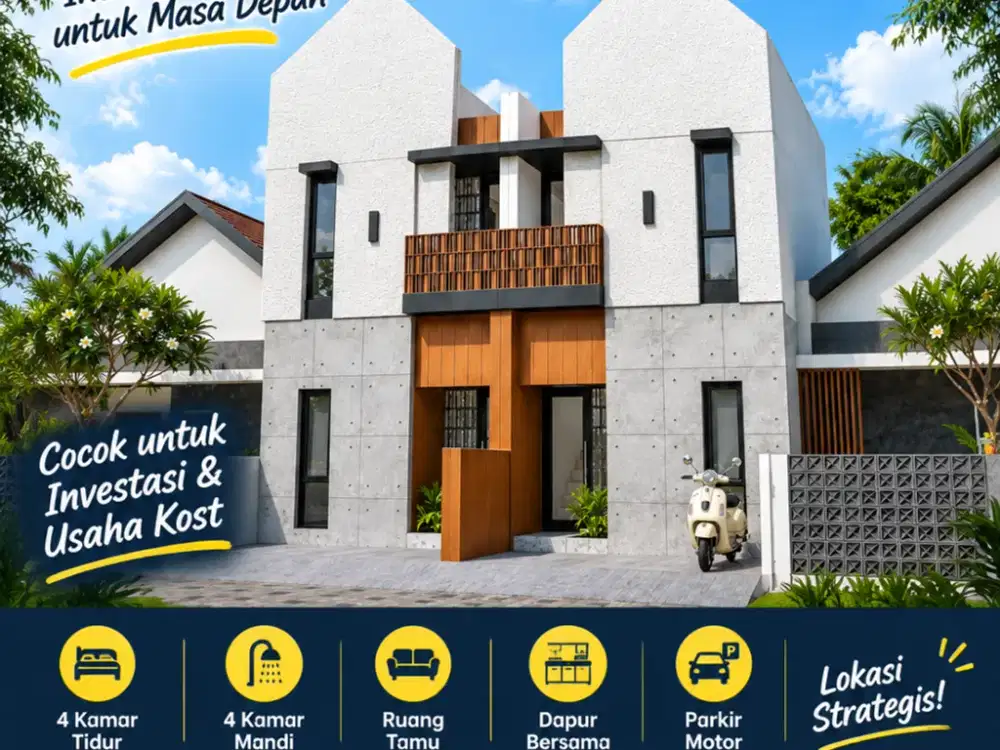 *Rumah Kost 4 Kamar dekat UNPAD Jatinangor*