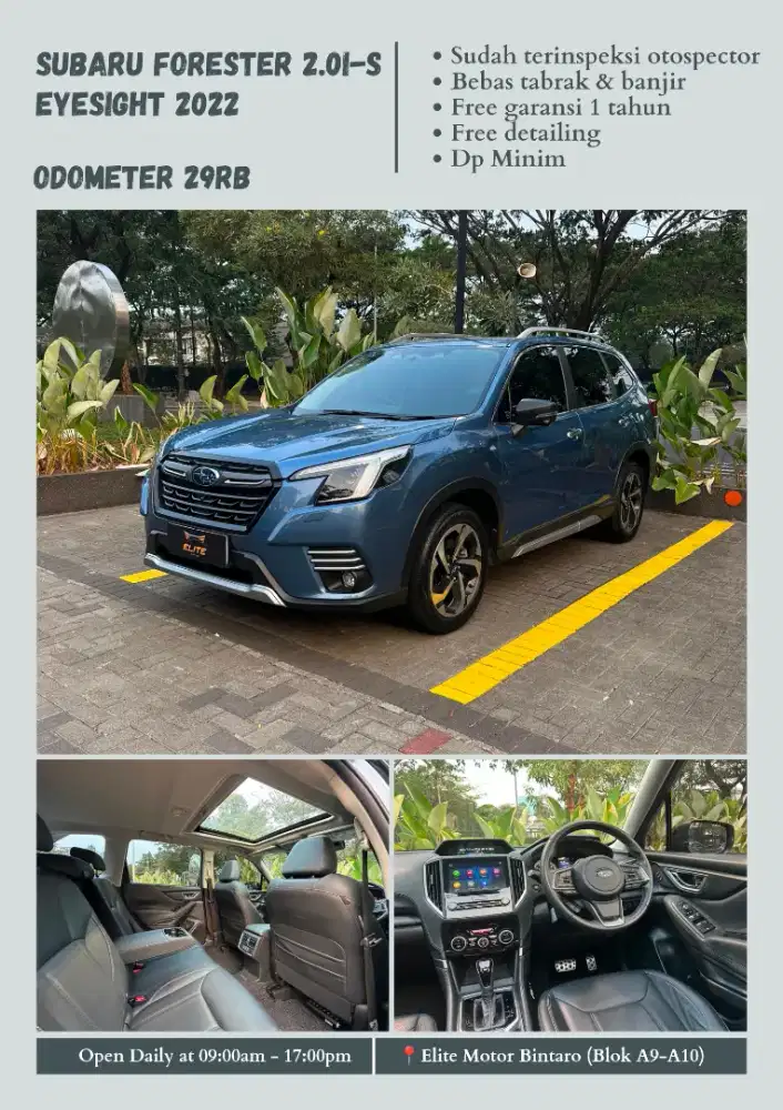 Subaru Forester 2.0i-S Eyesight 2022