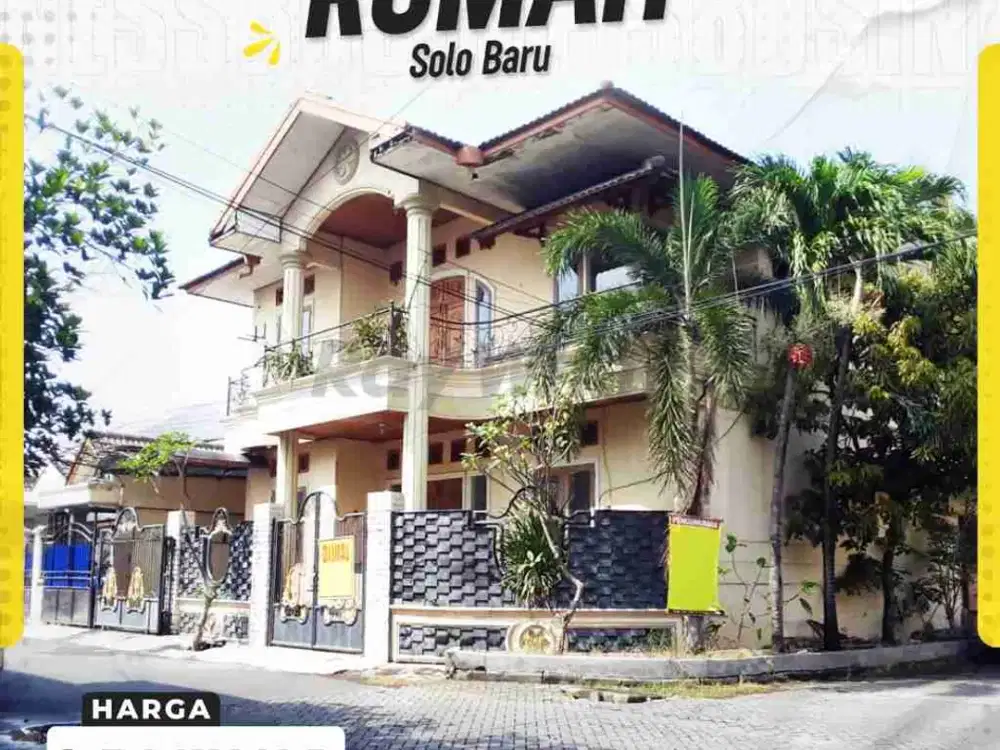 Rumah 3 lantai puri gading grogol sukoharjo