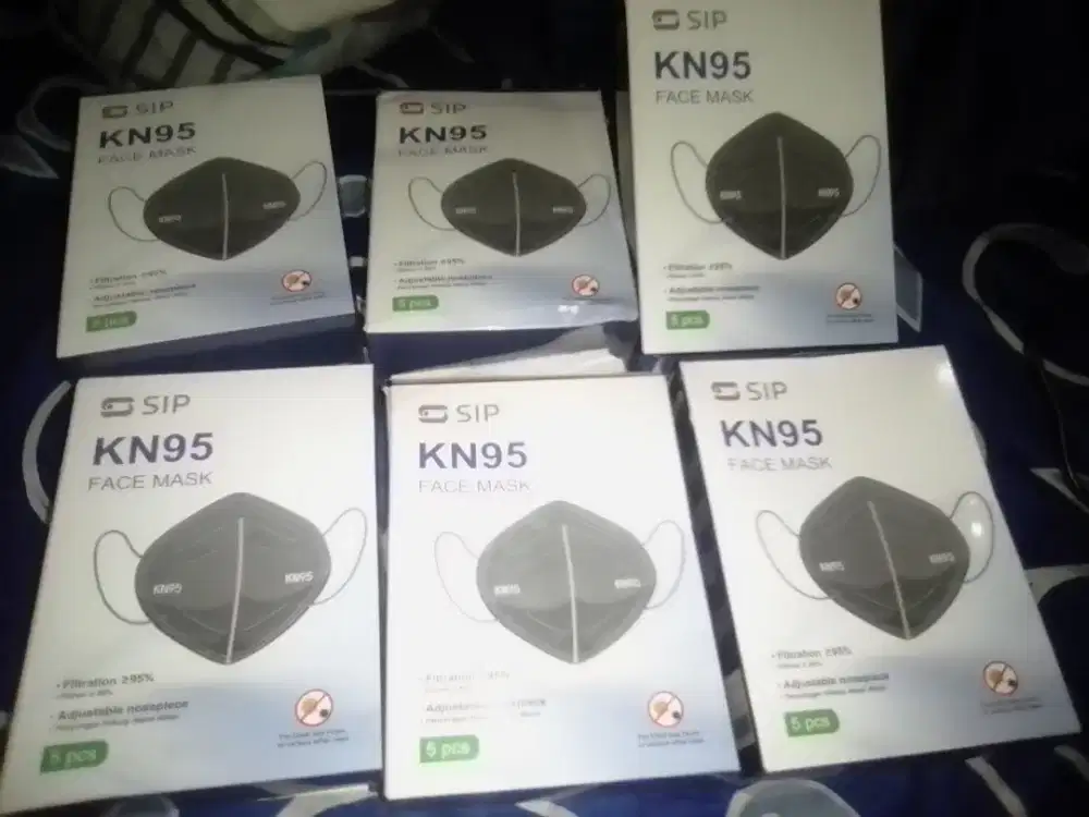 Masker kn95 6 kotak merk sip