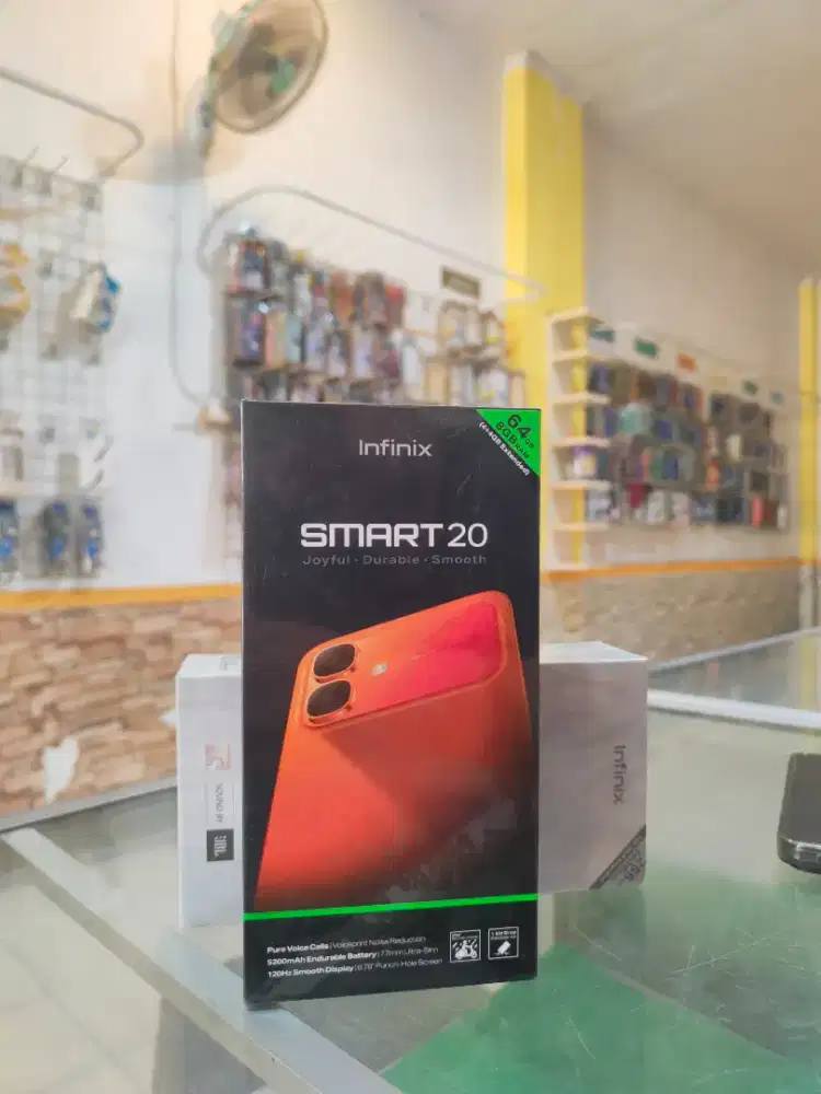 INFINIX SMART 20 4/64 promo+bonus cash & credit garansi Resmi