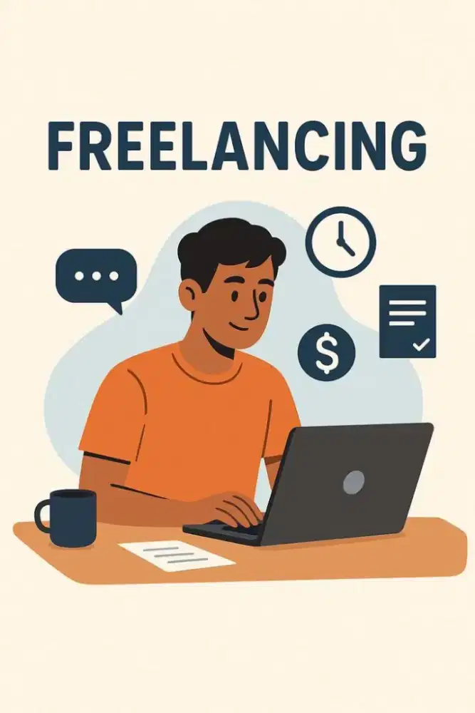 Menyediakan jasa tenaga 2 orang freelance