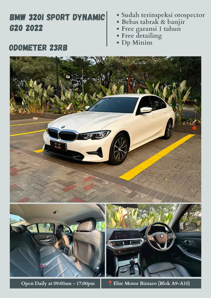 BMW 320i Sport Dynamic G20 2022