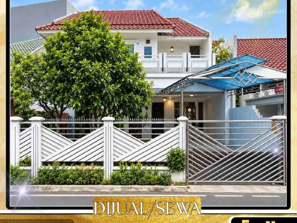 DIJUAL / DISEWA RUMAH 2 LANTAI DI BOULEVARD LUAS TANAH 200 M²  DI CITRA GARDEN 2 VENGKARENG JAKARTA BARAT