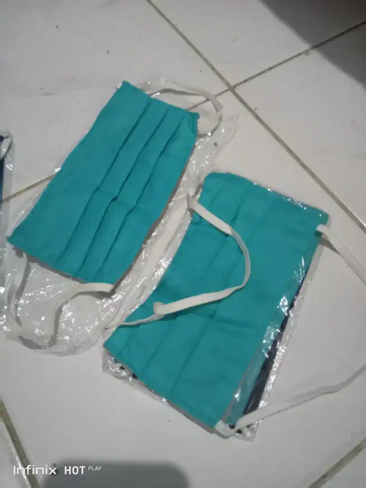 Masker kain jilbab dan standar