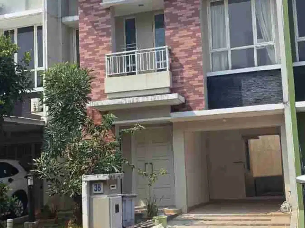 Disewakan rumah Cluster Faraday gading serpong
