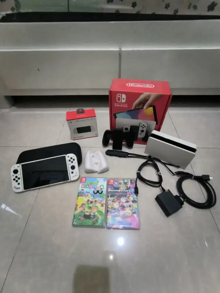 Paket Nintendo Switch OLED OFW Preloved
