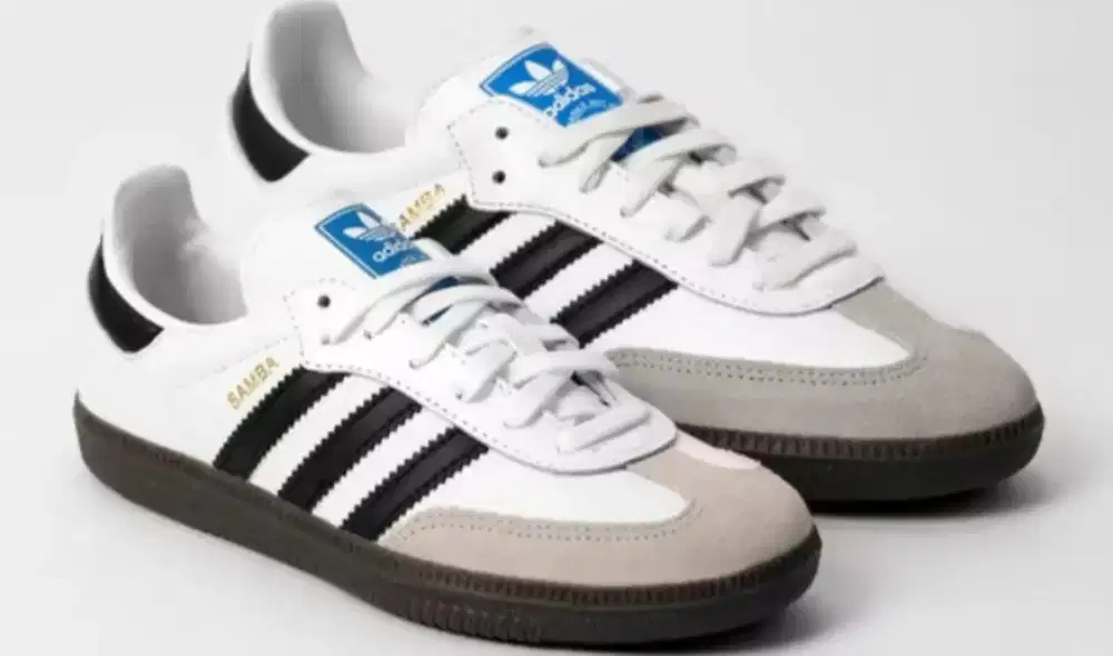 Sepatu Adidas Samba OG White Gum Unisex
