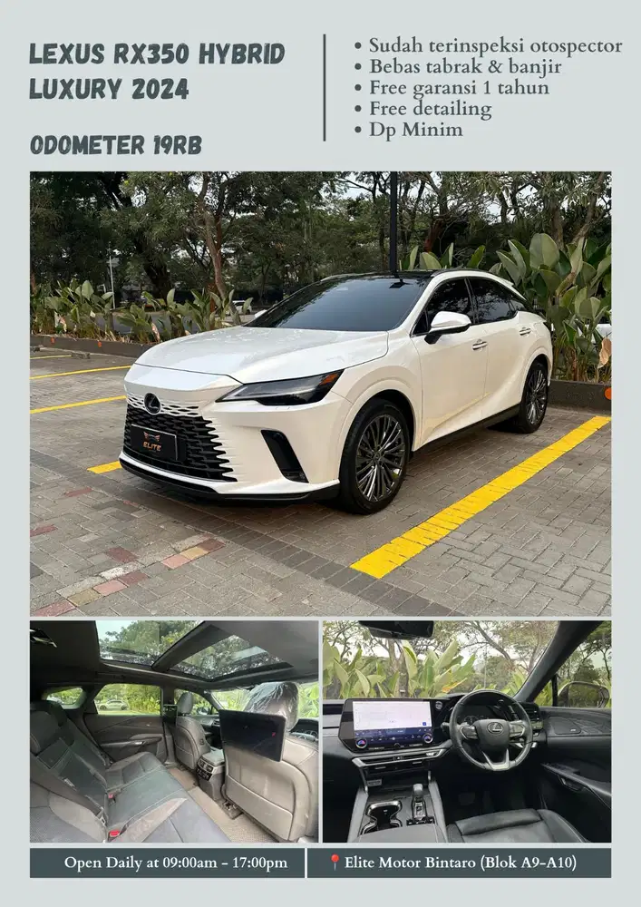 Lexus RX350 Hybrid Luxury 2024