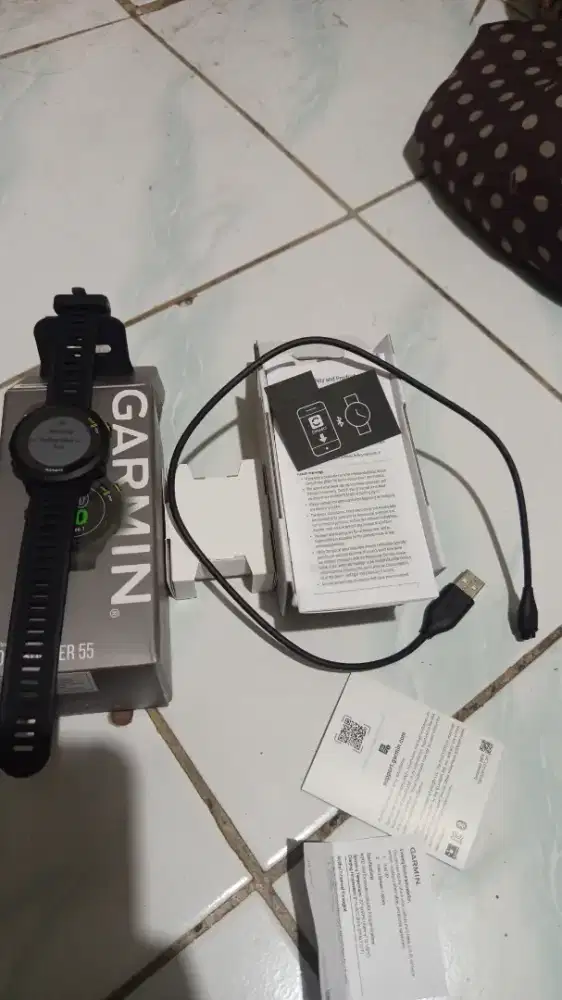 For sale jam tangan garmin forerunner 55 black