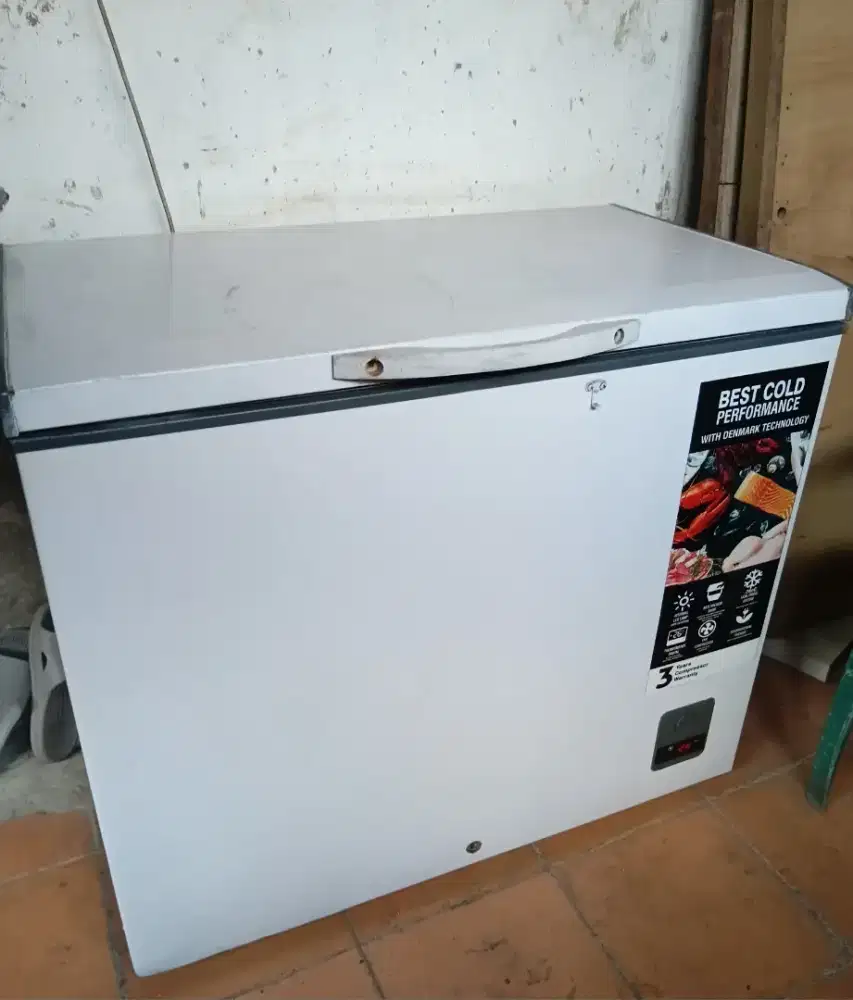 FREEZER GEA 200 LITER ORISINIL NORMAL MULUS