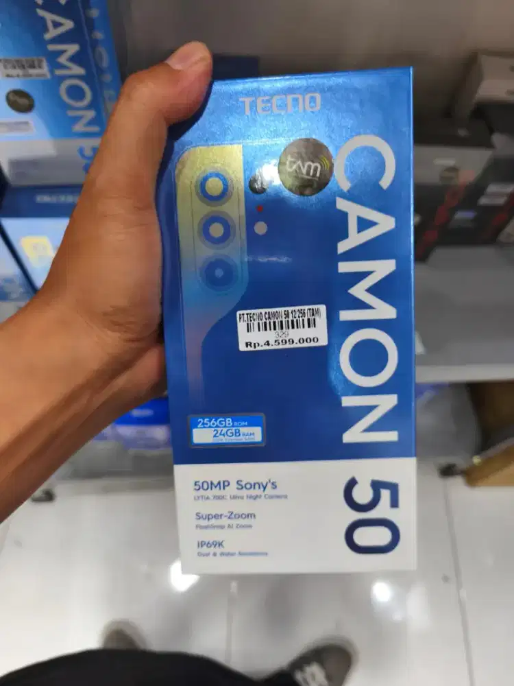 TECNO CAMON 50 12/256GB | ATLANTIS DAHSYAT