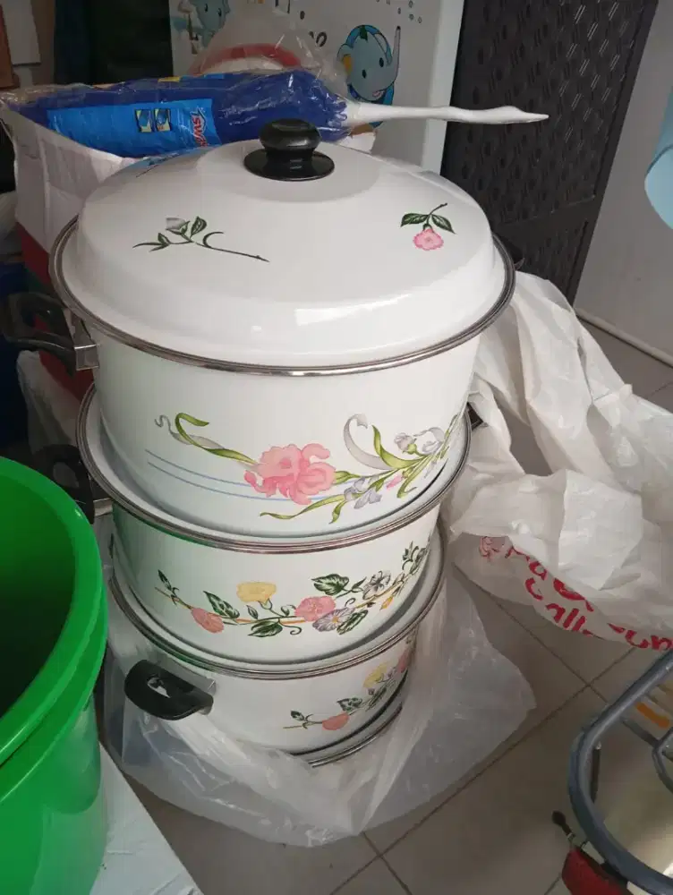 Panci Enamel 30L Bagus