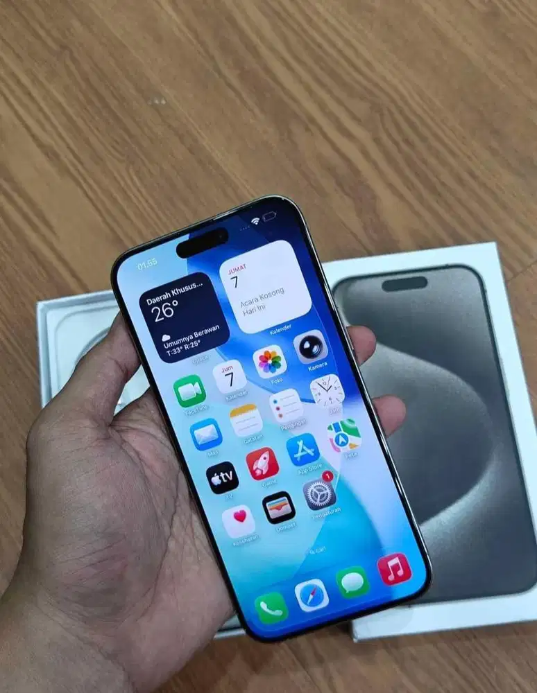 Iphone 15 Promax 256gb resmi ibox