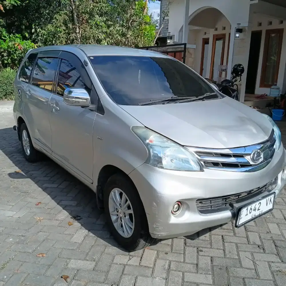 Avanza G 2014 silver