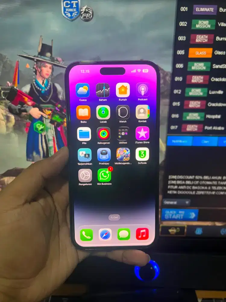 Iphone 14 promax 512 ibox fullset