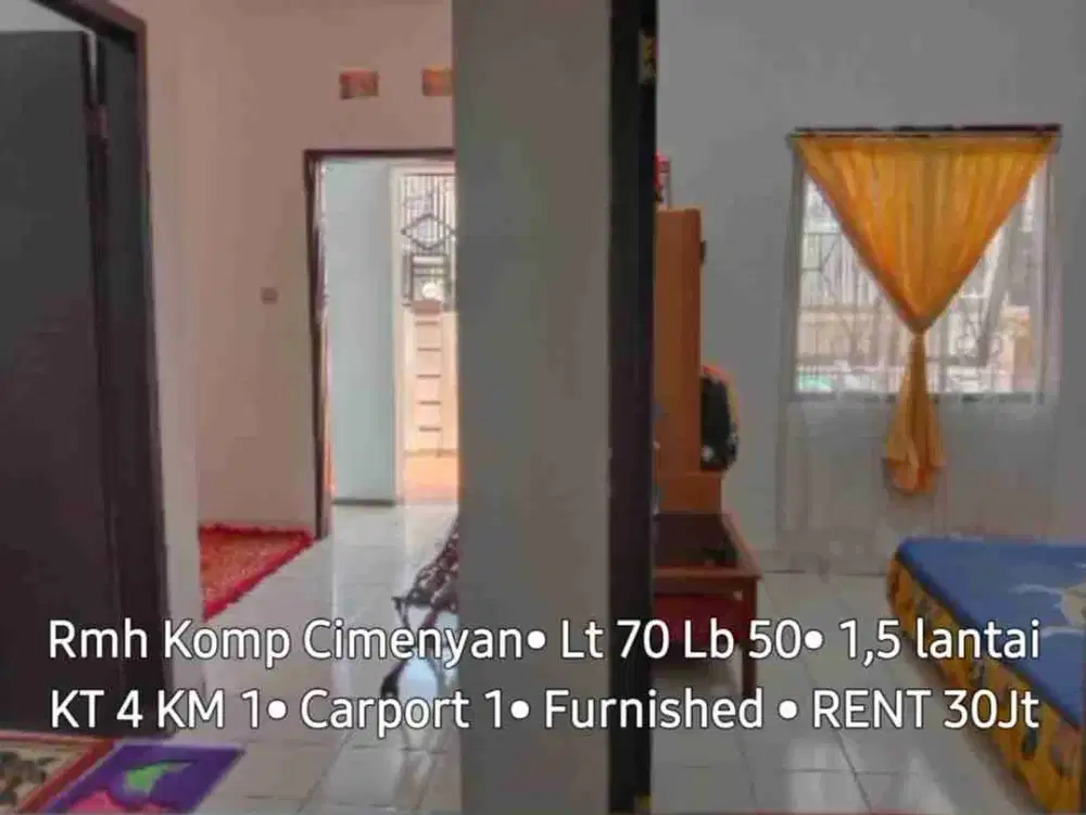 Rumah Kontrakan Cimenyan Furnished