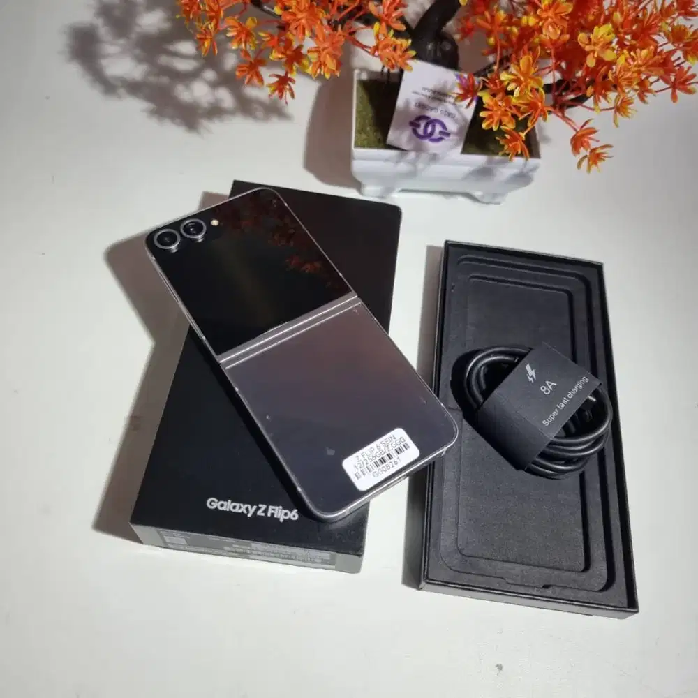 SAMSUNG GALAXY Z FLIP 6 12/256GB SILVER SHADOW SEIN - GG08261