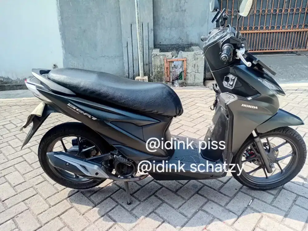 Honda beat deluxe smartkey/keyless kode: K1AL Hitam semi doff