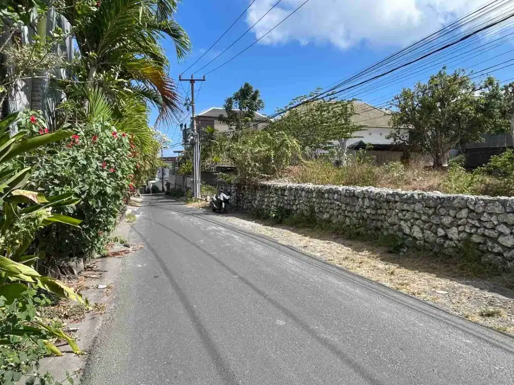 TANAH SIAP BANGUN 1100m² Jl.LANGUI KAUH UNGASAN,KUTA SELATAN BALI