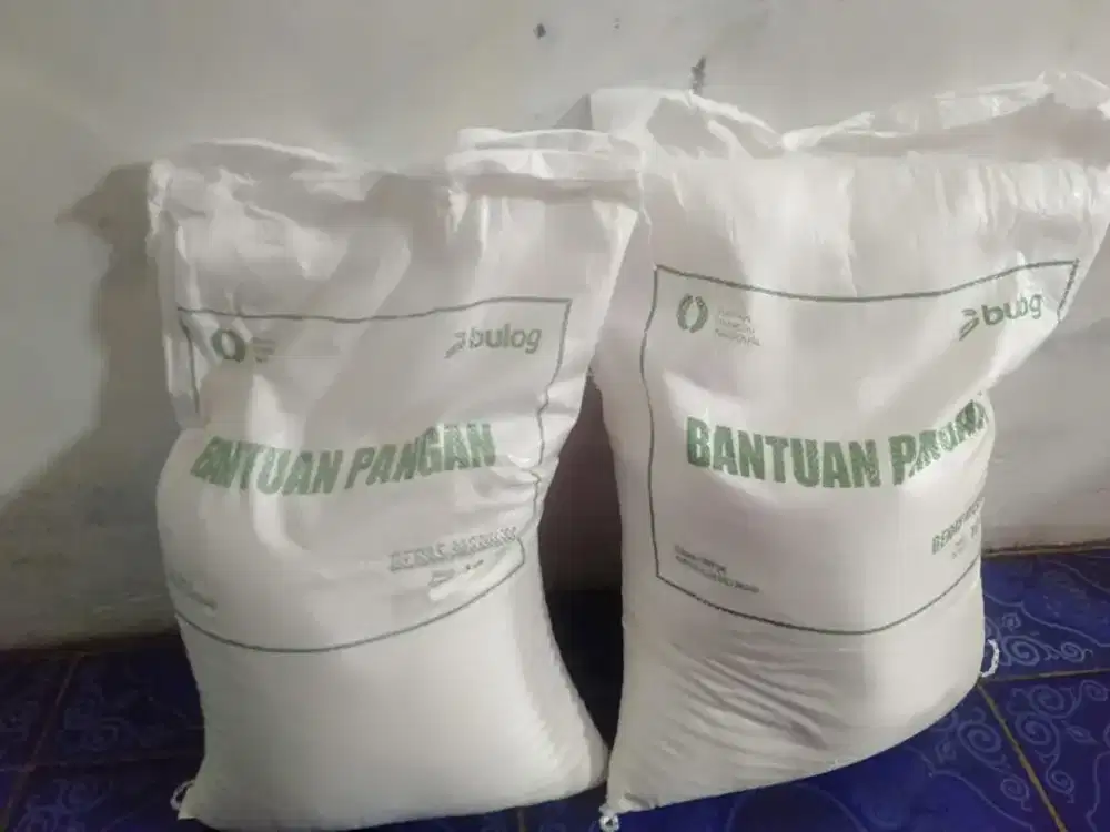 Jual beras bantuan 10 kg