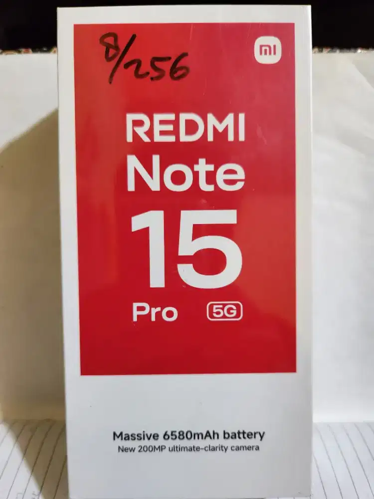 Redmi Note 15 Pro 5G 8/256gb Baru Segel Resmi