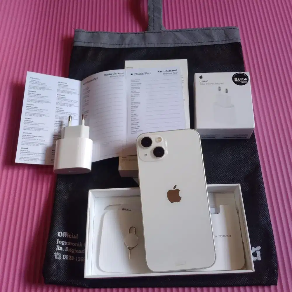 IPHONE 13 128GB iBox Resmi like new