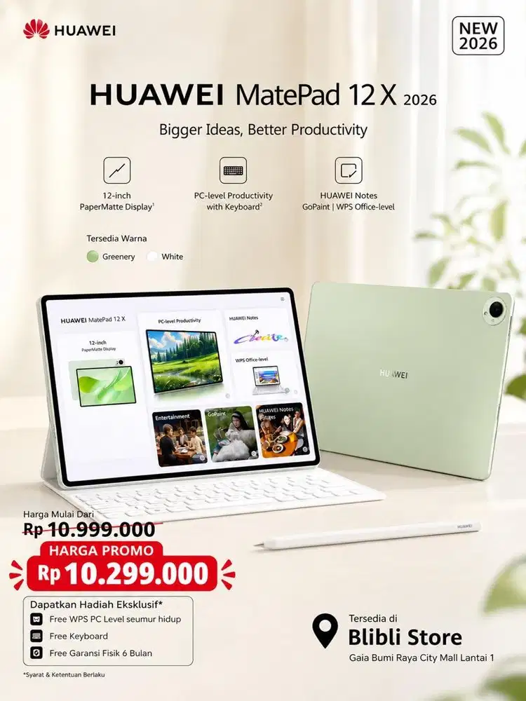 Huawei Matepad 12X 2026 12/256