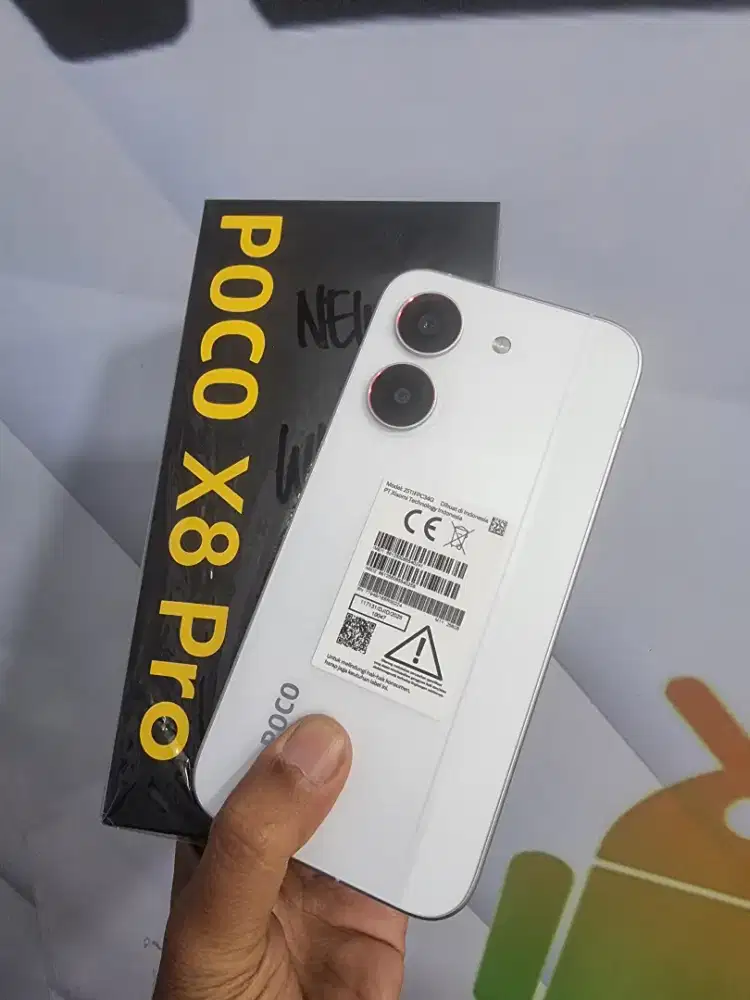 POCO X8 PRO Ram 8+8GB/256GB BH 100% CC63 FULLSET ORI 1bln pake NOMINUS