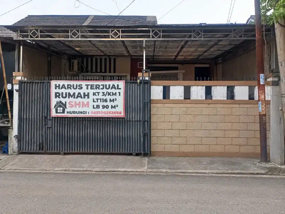 Rumah SHM Bagus Super Murah Sawangan Dalam Komplek Posisi Premium