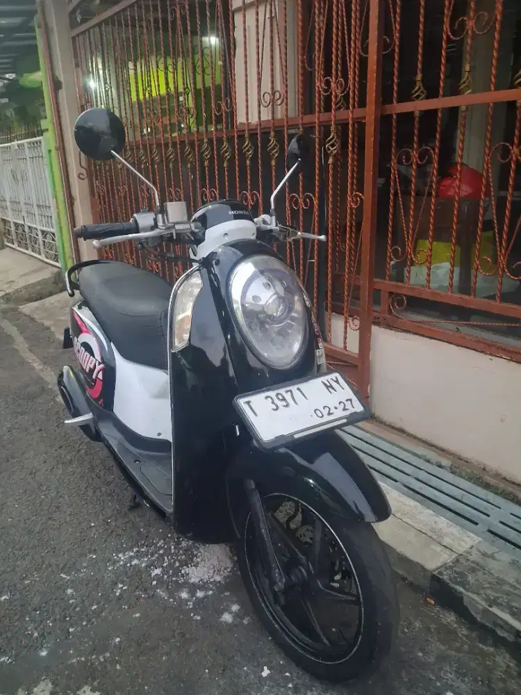 SCOOPY FI 2016 PLAT T KARAWANG