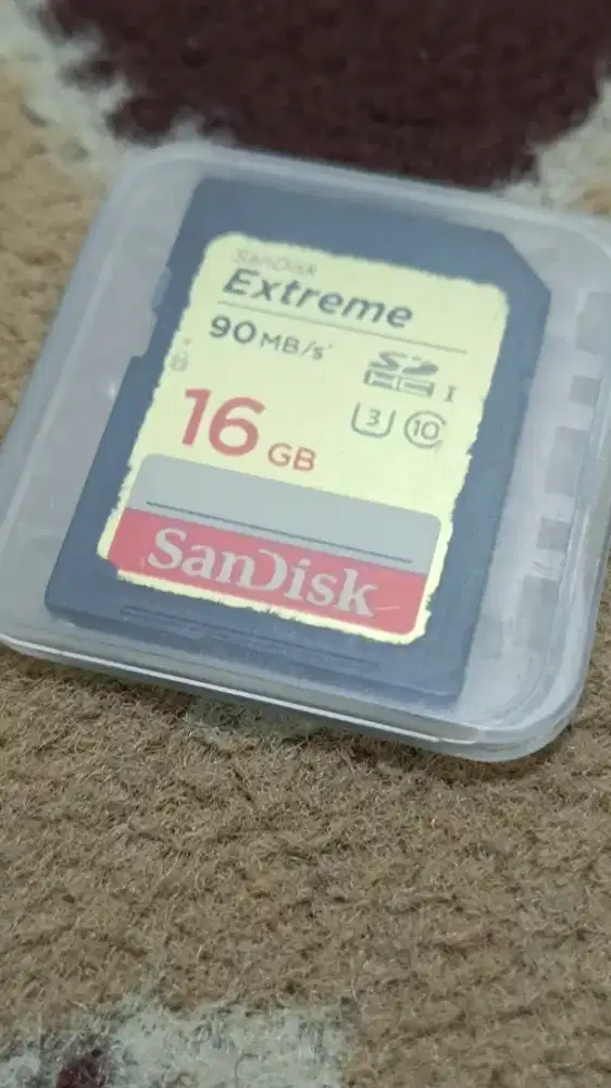 Sandisk Extreme 16 GB SDHC class 10