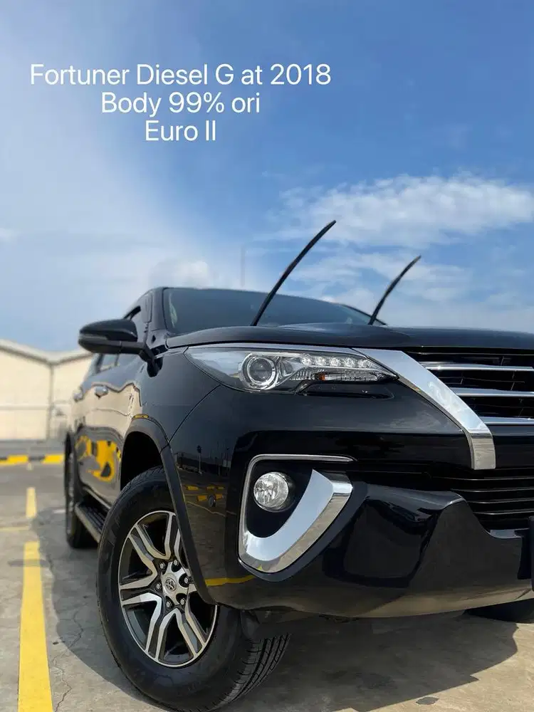 Fortuner diesel G at body 99% ori