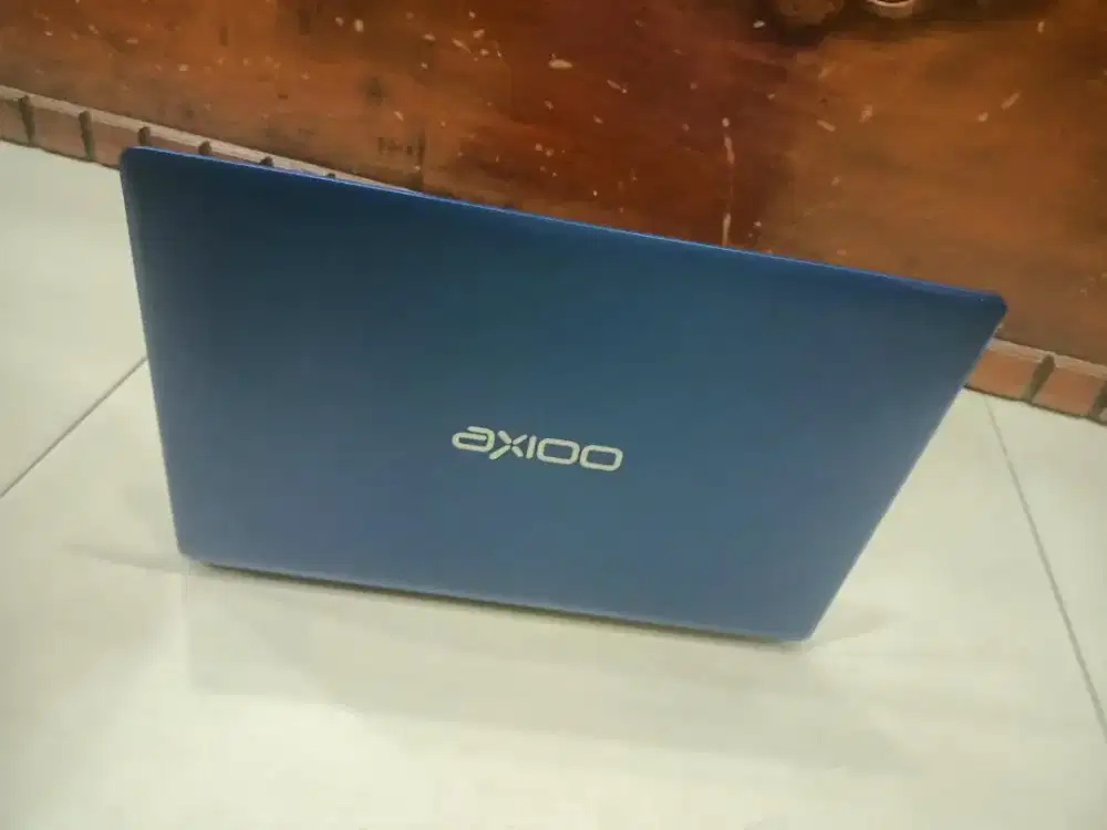 Lactop Axioo mybook 14+ lite N3350 ram 4 SSD 128 mlus pol normal semua