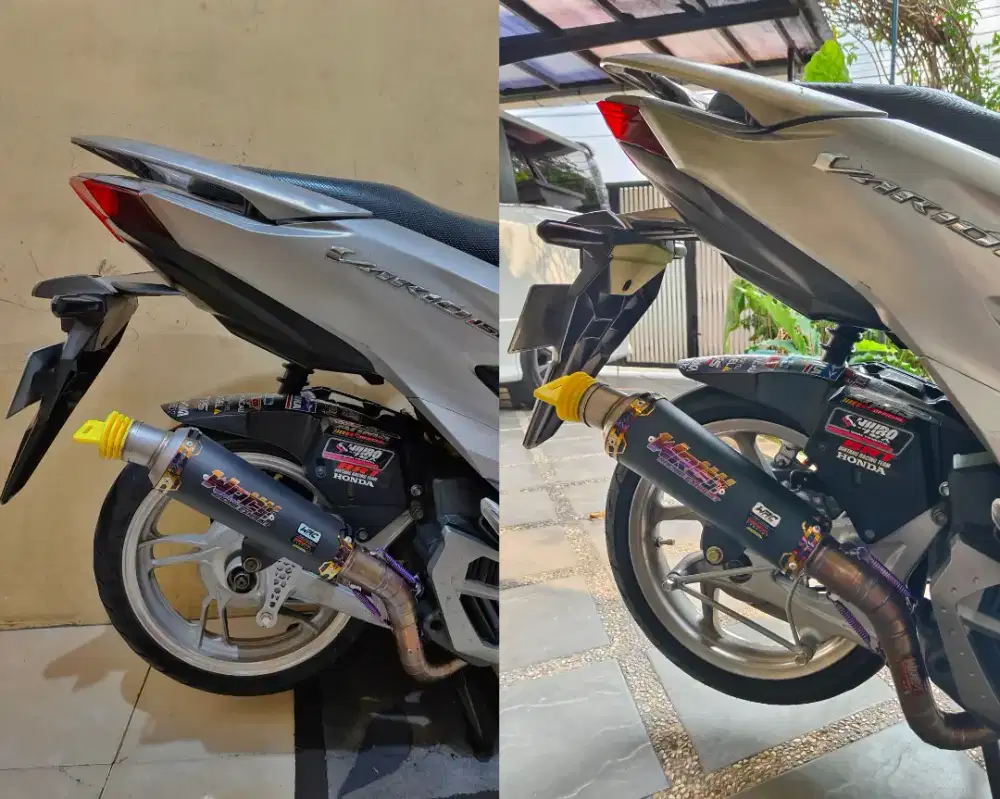 Knalpot bebasan vario 150 wrc varky 2