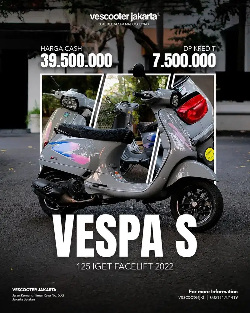 VESPA S 125 IGET FACELIFT 2022