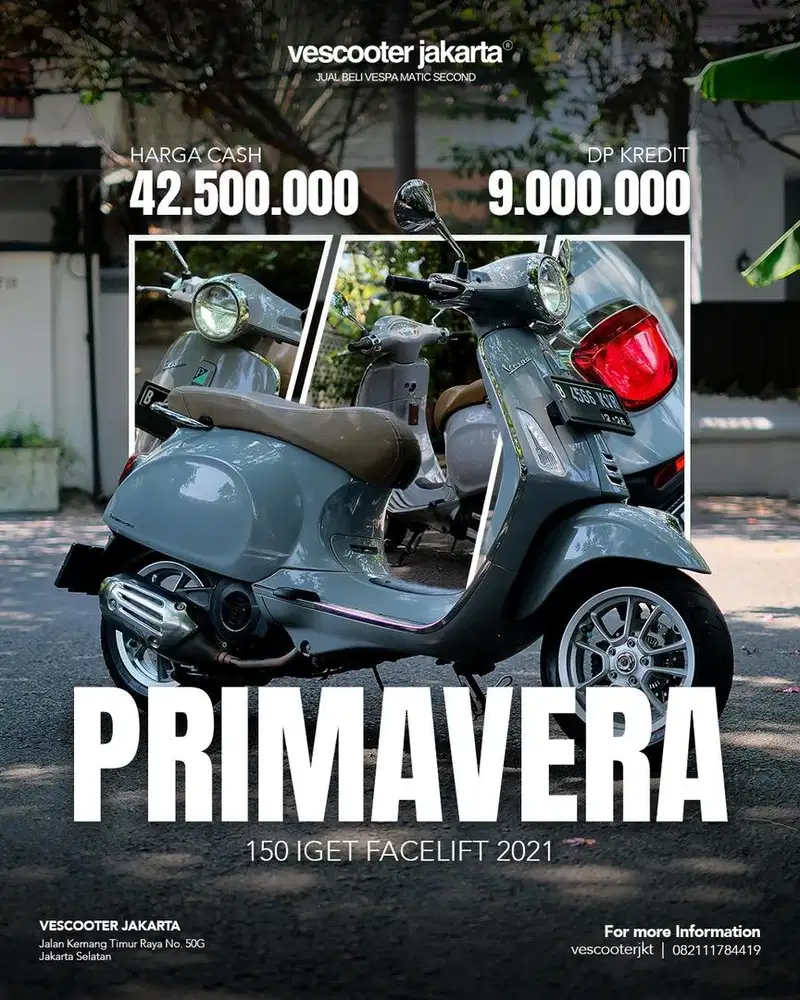 VESPA PRIMAVERA 150 IGET FACELIFT 2021