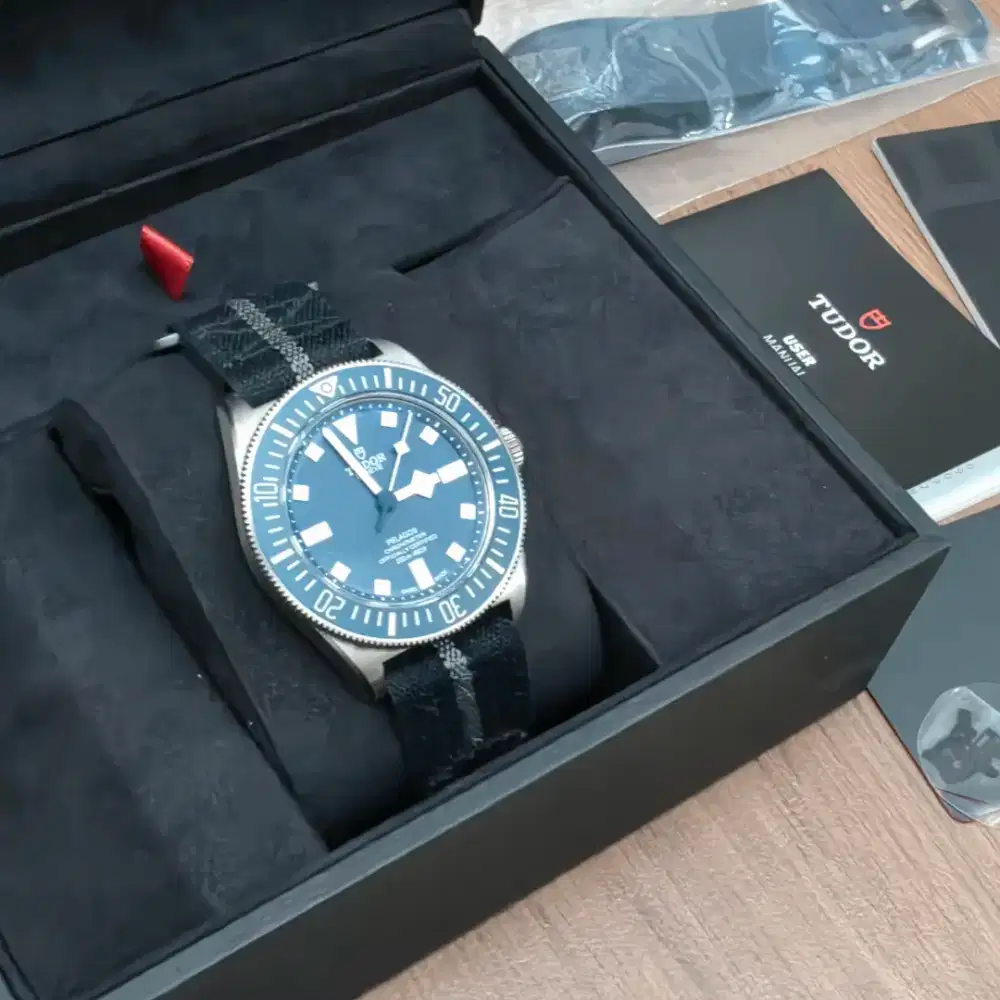 Tudor Pelagos FXD Marine Nationale Blue Titanium