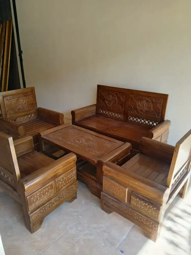 Kursi Tamu Minimalis jati jepara