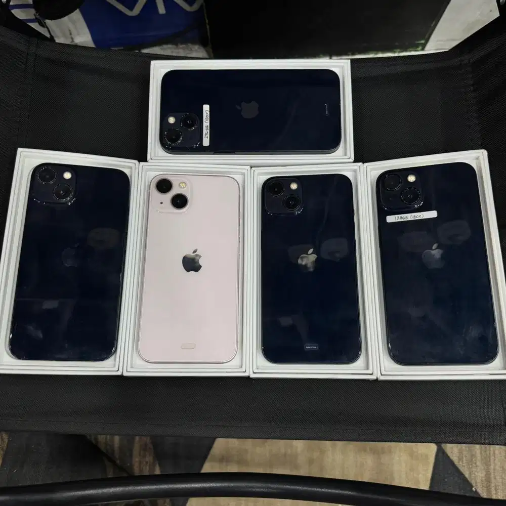 iphone 13 128gb resmi ibox fullset original fungsional normal garansi