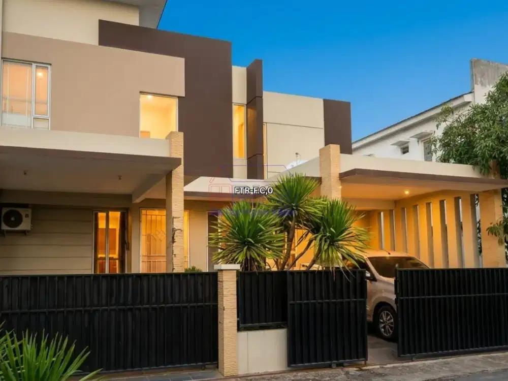 Rumah 2 Lantai Full Furnished di Puri Selebriti 1 Bandara