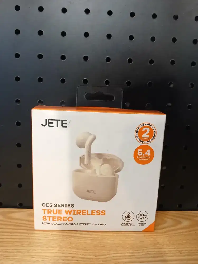 JETE CE5 TWS Earphone Bluetooth BT 5.4 15H Playtime with Gaming Mode