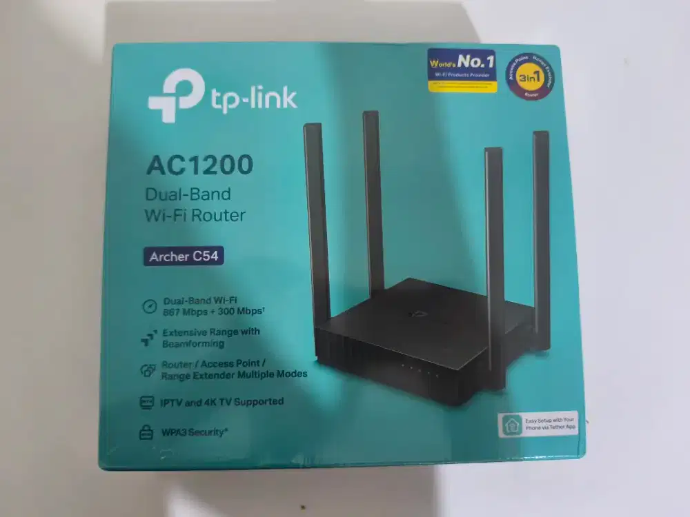 TP-Link Archer C54 - AC1200 Dual-Band Wi-Fi Router