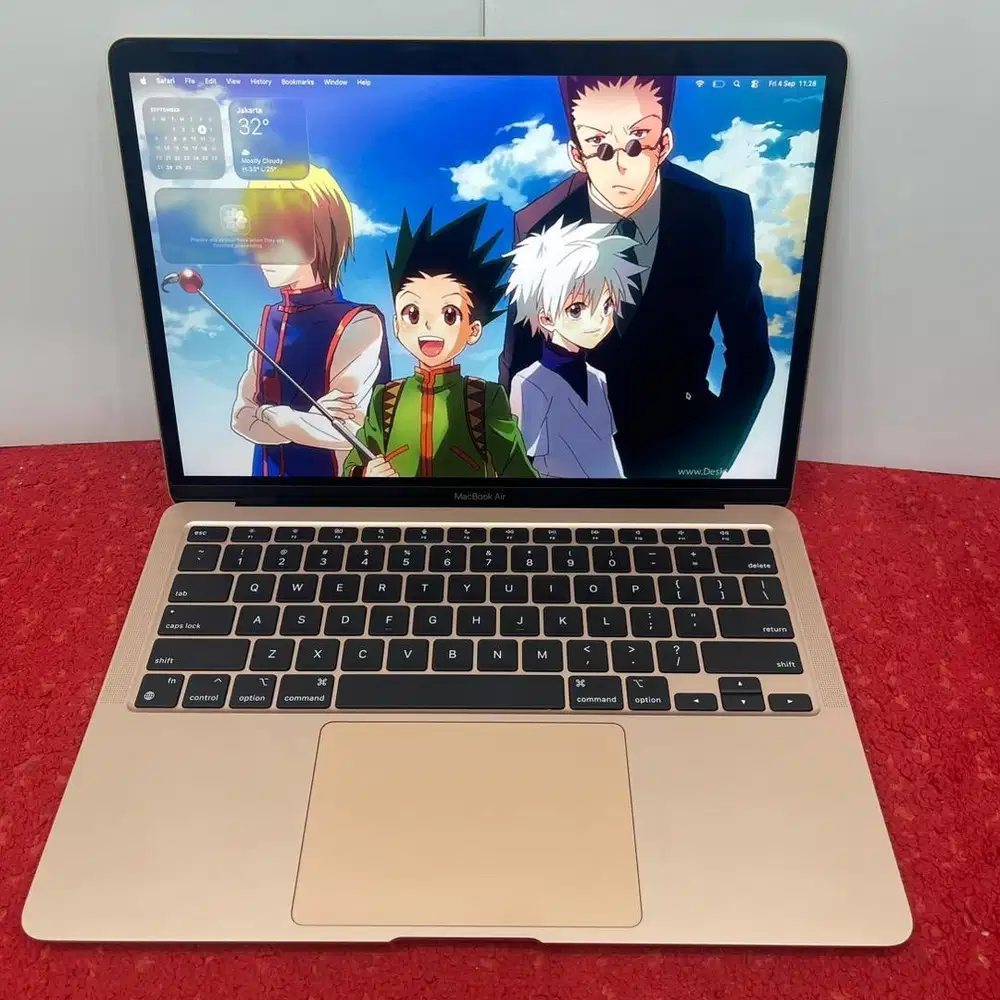 Macbook Air 13 inch, M1 2020 8/512 GB Gold