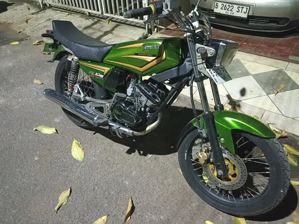 yamaha rx king 2001 hijau